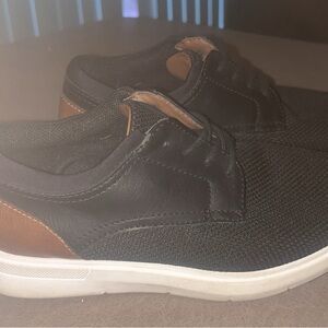 Boys  Black and Brown Casual Shoes